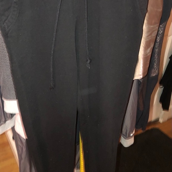 H&M Divided size small pull on tie waist black joggers casual w/ pockets - Picture 7 of 11